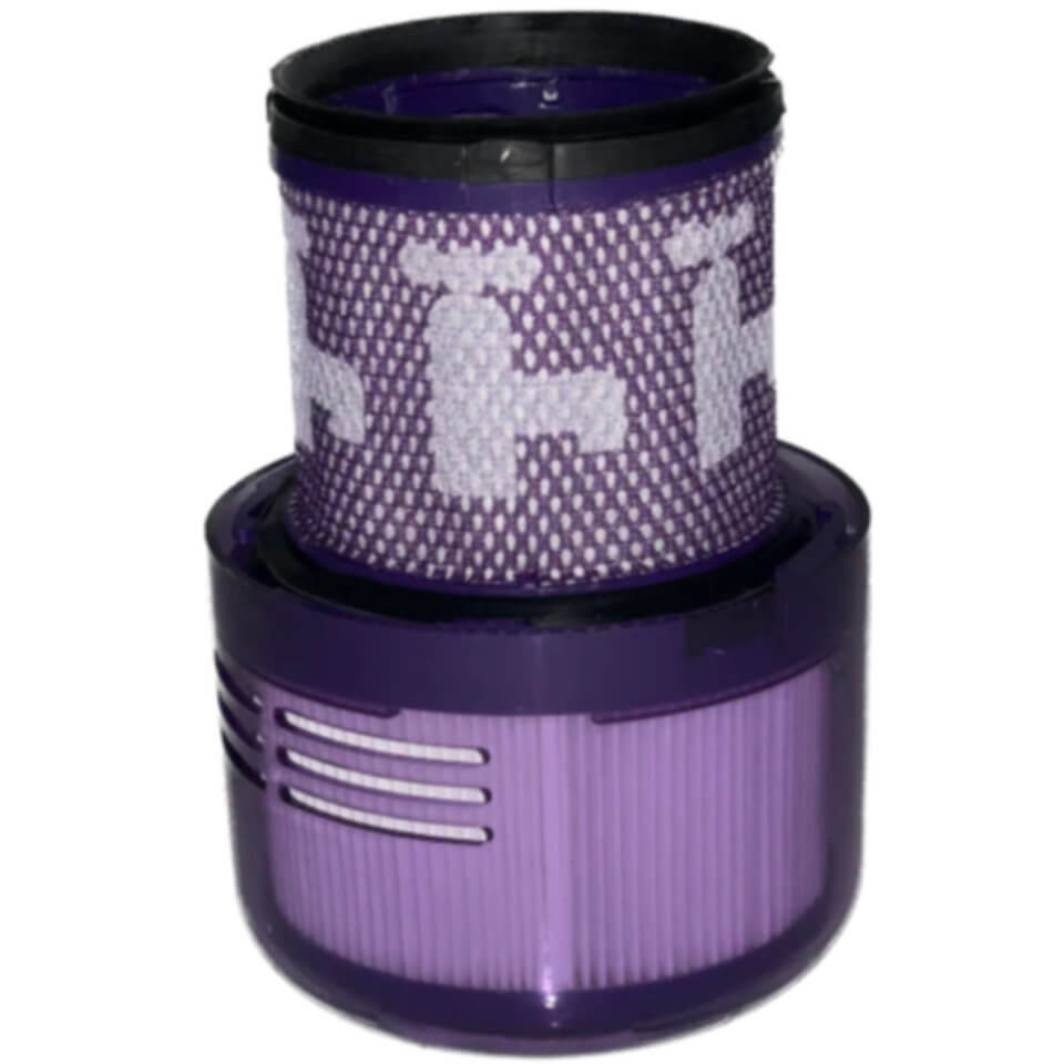 Waschbarer und wiederverwendbarer Filter gewährleistet eine optimale Filtration und eine einfache Anbringung / Staubsaugerzubehör