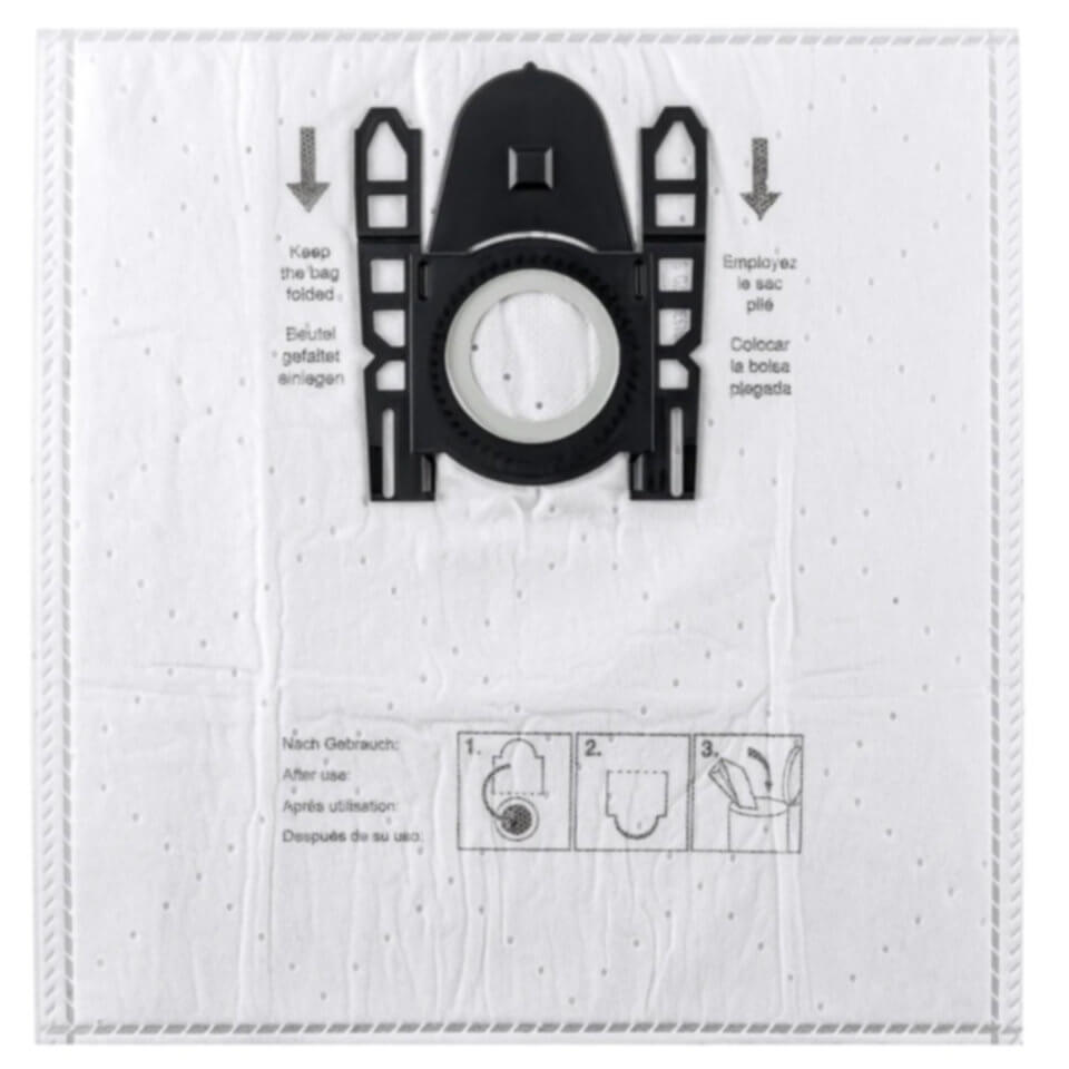 Staubsaugerbeutel mit hochwertigem Anschluss Adapter – Etana Staubsauger-Beutel passend für Siemens VS61A09, VS61A09EU ,  VS 61 A 09, EU