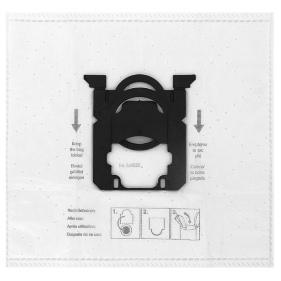 Staubbeutel sicher verschließen und hygienisch entsorgen – Etana Staubsauger-Beutel passend für Electrolux E 200 B, E200B Classic Original
