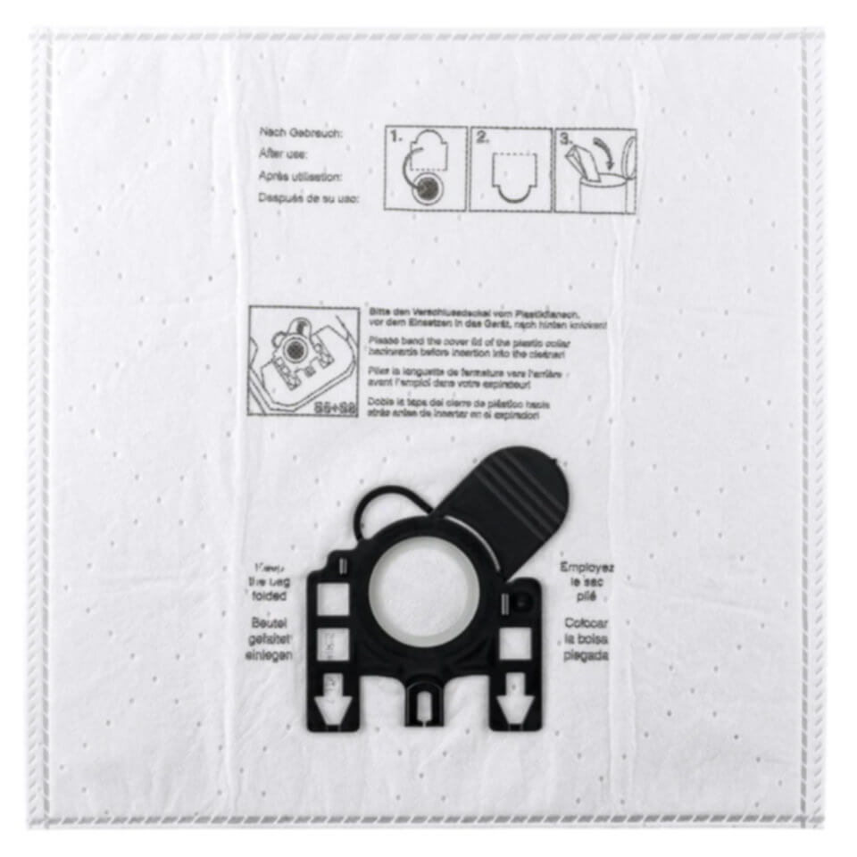 Staubsaugerbeutel mit hochwertigem Anschluss Adapter – Etana Staubsauger-Beutel passend für Miele Allergy Control - S 400